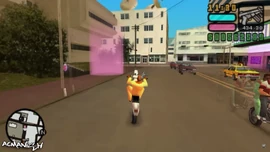 Arriving at the hospital.