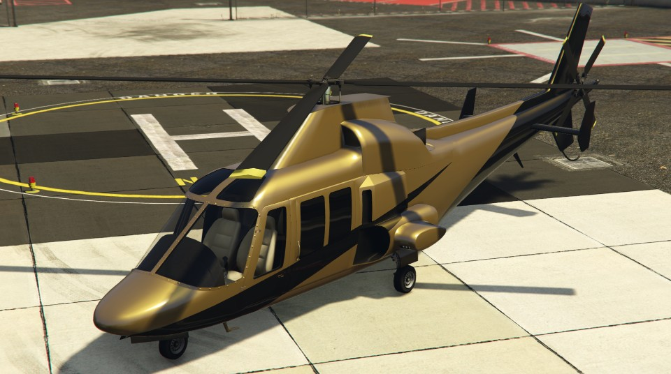The Buckingham Swift Deluxe is a helicopter featured in Grand Theft Auto V ...