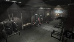 Basement gym (Another angle).