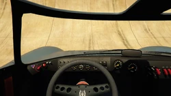 Driver's first-person view
