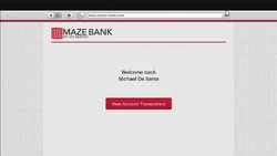 The front page of the website.