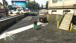 TheCluckinBellFarmRaid-GTAOee-HitAndRun-LocationB-SS3.jpg (1.21 MB) Find and steal a getaway vehicle at a location.