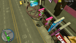 P's & Q's advertised at the Candybox Store in Star Junction in Grand Theft Auto: Chinatown Wars.