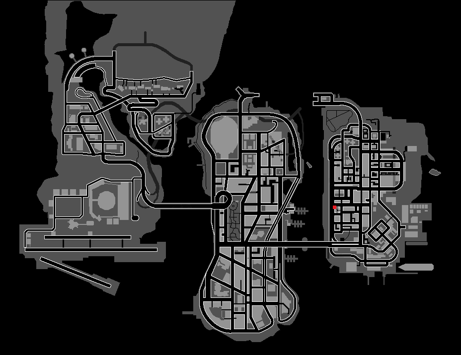 Гта либерти сити карта