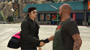 Shaking hands with Chef.