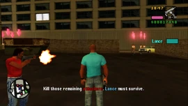 Kill those remaining attackers. Lance must survive.