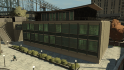 Unnamed "Library" building.