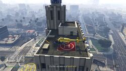Fly the tourists to a landmark.