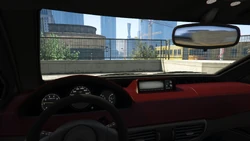 Driver's first-person view
