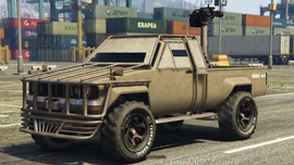 The Technical Custom used during the mentioned mission. (Rear quarter view)