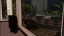 A view from the suite, towards north.