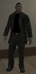 FIB agent with coat.