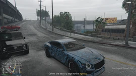 Deliver the tape to the Agency.