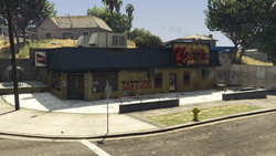 Los Santos Tattoos on Innocence Boulevard, El Burro Heights.