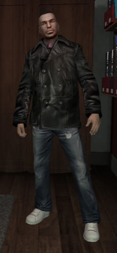 Niko Bellic GTA IV Blue Bomber Jacket