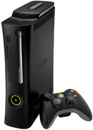 An Xbox 360 Elite.