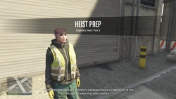 Trash collector outfit equipped