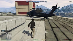 Deliver the briefcase to the drop-off