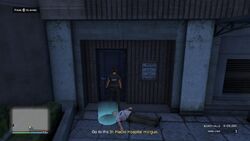 Enter the morgue.