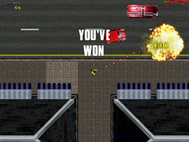 Blowing their car up with them inside.