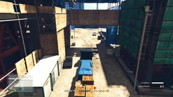 Deliver the materials to the drop-off