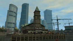 The Poop Deck seafood restaurant.