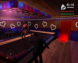Stripclub-GTASA-tipping.jpg (380 KB) Tipping a dancer in the club's public space allows the player to witness more erotic dance moves by the dancer.