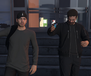 Arriving in Los Santos.