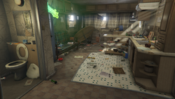 The trailer, after The Lost MC ransack it.