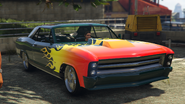 Buccaneer Custom 2 during Car Meet - Vinewood Boulevard. (Rear quarter view)