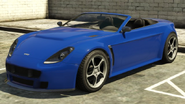 Convertible version in the orignal version of Grand Theft Auto V. (Rear quarter view)