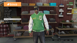 The Magnetics Varsity jacket with Magnetics Hat.