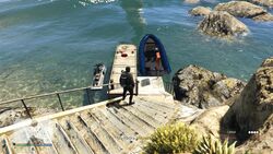 Use a Seashark or Dinghy to reach the search area.