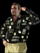 Concept Artwork of Roman Bellic.