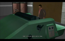 Tommy tells him that indeed he did, as he used to spend the evenings back in Liberty City with his father cleaning printing machines and thought he'd do the same in his life and decided that he may as well start doing something similar now.