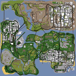 Download HD satellite map for GTA 3: The Definitive Edition