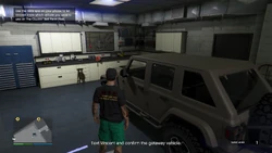 TheCluckinBellFarmRaid-GTAOee-HitAndRun-LocationC-SS14.jpg (490 KB) Use the texts app on your phone to let Vincent know which vehicle you want to use on The Cluckin' Bell Farm Raid.