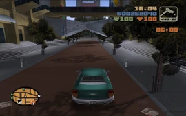 Claude travelling to the location of the first Leone group in Belleville Park.