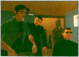 Swapped Janitor/Triad Assistant roles in Cop Wheels (official strategy guide, page 253).