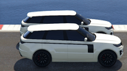 Comparison between the Baller LE (front) and the Baller LE LWB (back). (Top view)