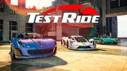 Test Rides advert.