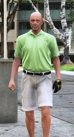 His appearance on the PS3 and Xbox 360 versions.