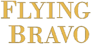 Flying Bravo text logo.