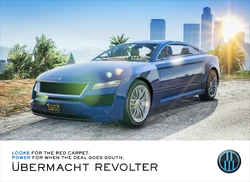Advertising poster for the Revolter