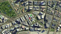 StuntJumps-GTAV-Jump36-RockfordHillsMunicipal-Map