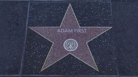 Adam First's star on the Vinewood Walk of Fame.