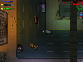 Finding the van.
