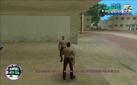 After acquiring new outfits, Tommy and Lance need to get a patrol car and head to the mall.