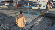 A new player approaching the mission as part of the tutorial.