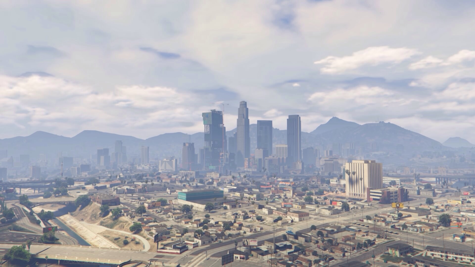 Where is Downtown Los Santos located In GTA 5?